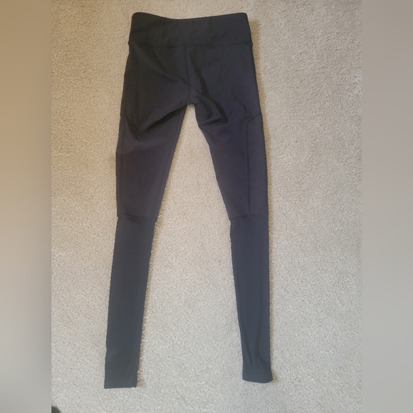 Pure Barre By Splits59 FullLength Black Ribbed CalfYoga Leggings Size small - Picture 5 of 10